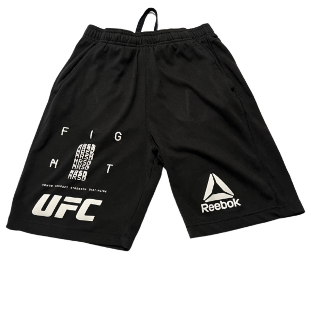 Reebok Black Athletic Shorts Lightweight Performance Design